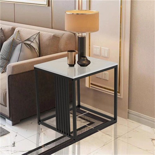 Modern marble side end - end, table